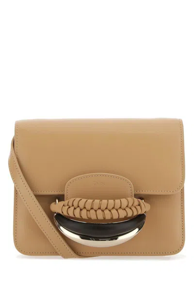 Chloé Chloe Woman Camel Leather Small Kattie Handbag In 275