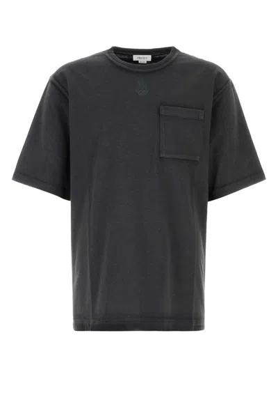 Alexander Mcqueen Alexander Mc Queen Faded Black Skull T Shirt In Black
