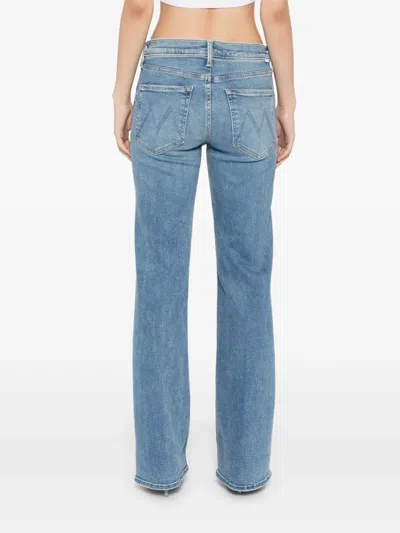 Mother Women's Dodger Sneak Jeans In Blue