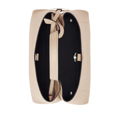 Tod's Beige Leather Handle Bag