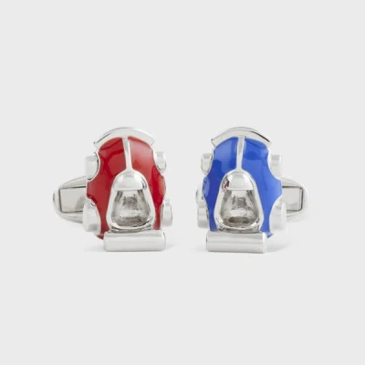Paul Smith Racing Car Cufflinks In Multicolour