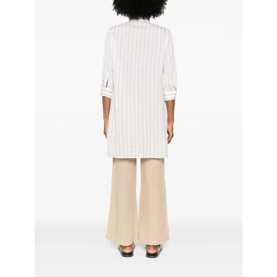 Mazzarelli Neutral  White Shirts In Neutral