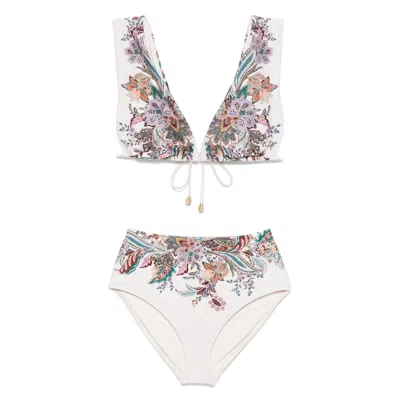 Shop Zimmermann Neutral Beachwear
