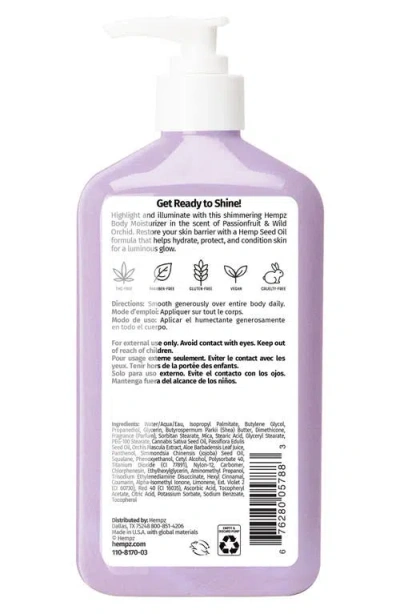 Hempz Star Dust Hand & Body Moisturizer In No Color