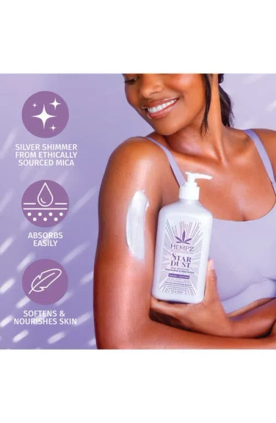 Hempz Star Dust Hand & Body Moisturizer In No Color