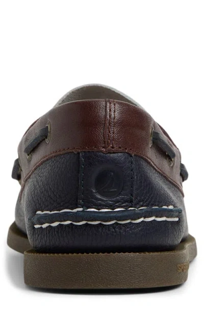 Sperry Authentic Original 2-eye Boat Shoe In Navy