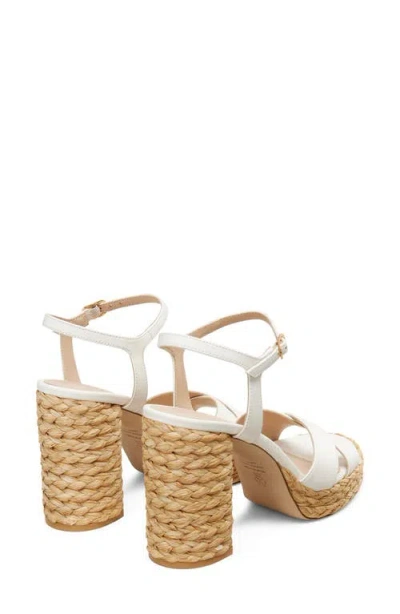 Stuart Weitzman Dayna Platform Sandal In Neutral