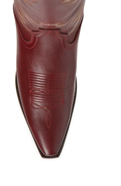 Tecovas The Annie Western Boot In Burgundy