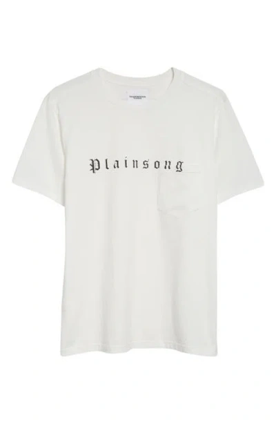Takahiromiyashita The Soloist Takahiromiyashita Thesoloist. Plainsong Graphic T-shirt In White