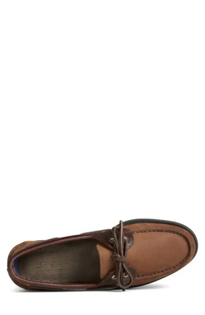 Sperry Authentic Original 2-eye Boat Shoe In Brown