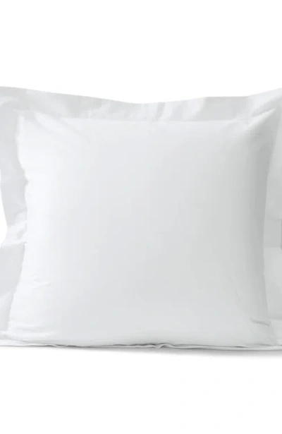 Lands' End 400 Thread Count Premium Supima Cotton No Iron Sateen Pillow Sham In White