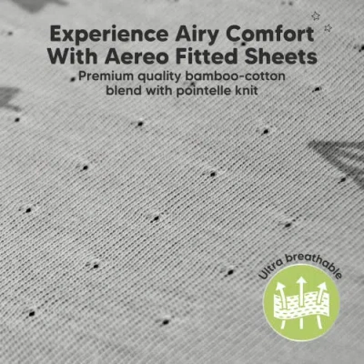 Keababies 2-pack Aereo Fitted Crib Sheets In Butterflies