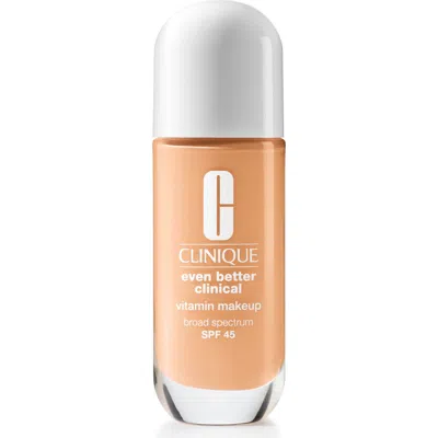 Clinique Even Better Clinical Vitamin Makeup Foundation Spf 45 In Transparent