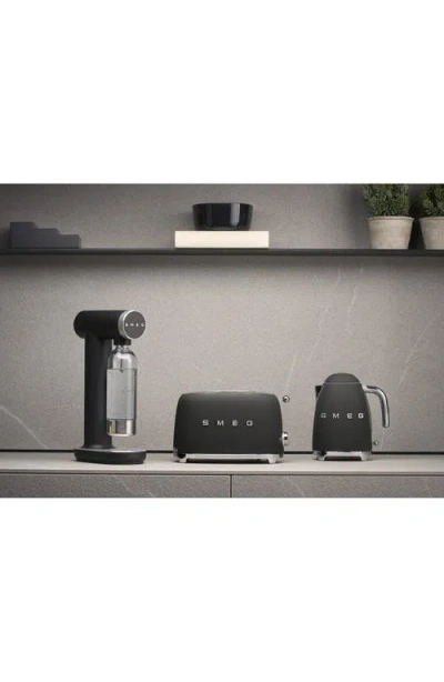Smeg Sparkling Water Maker In Matte Black