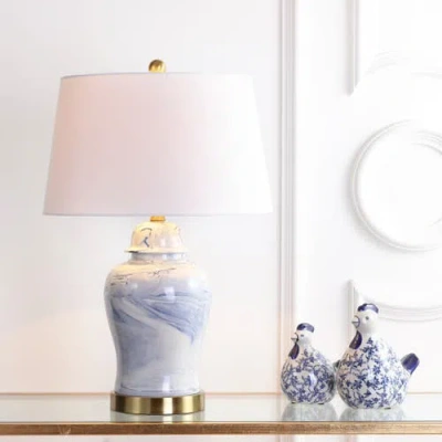 Jonathan Y Designs Wallace 26in Ceramic Table Lamp In Animal Print