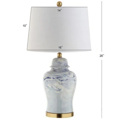 Jonathan Y Designs Wallace 26in Ceramic Table Lamp In Animal Print