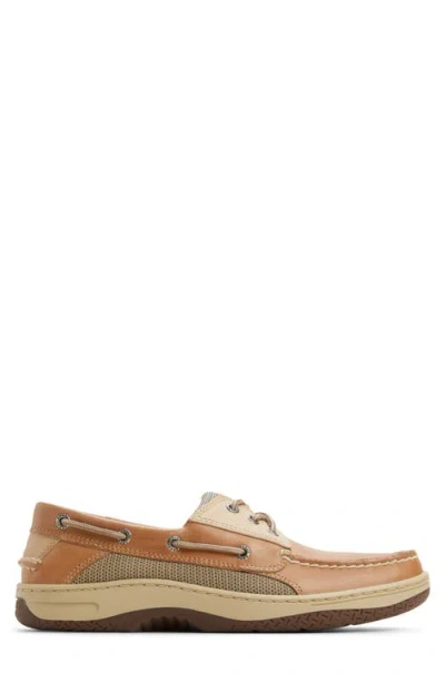 Sperry Men's Billfish 3-eye Boat Shoe In Light Brown