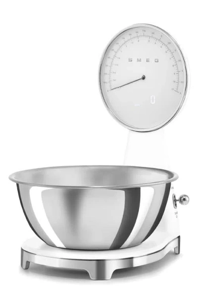 Smeg 50s Retro Style Kitchen Scale In White