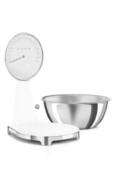 Smeg 50s Retro Style Kitchen Scale In White