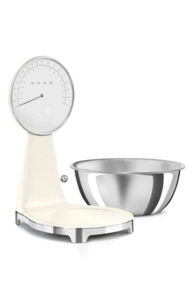 Smeg 50s Retro Style Kitchen Scale In Cream