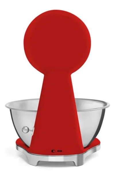 Smeg 50's Retro Style Kitchen Scale In Red