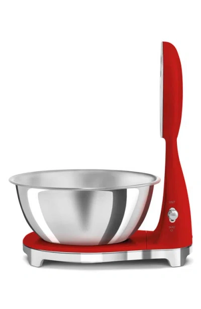 Smeg 50's Retro Style Kitchen Scale In Red