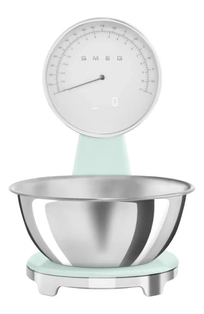 Smeg 50s Retro Style Kitchen Scale In Pastel Green