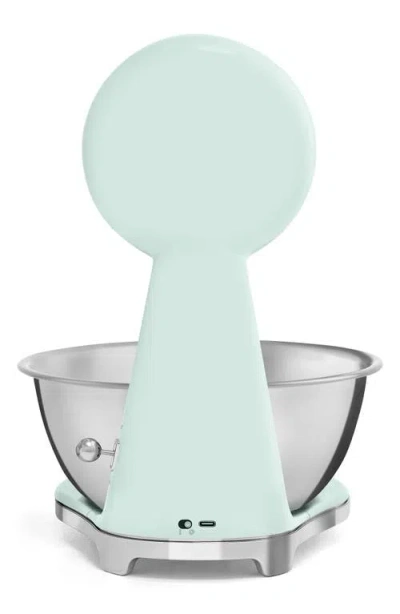 Smeg 50s Retro Style Kitchen Scale In Pastel Green