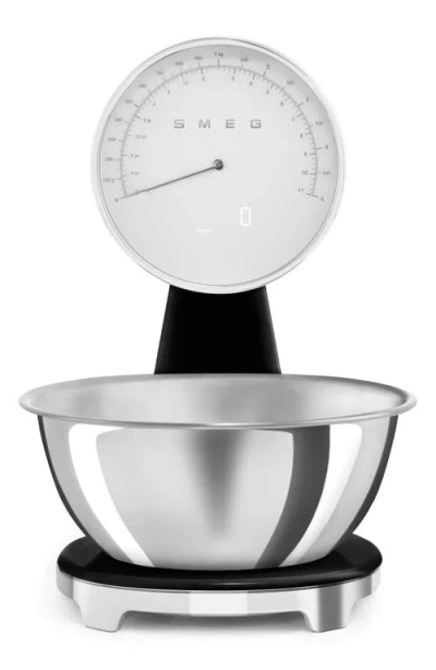 Smeg 50s Retro Style Kitchen Scale In Black
