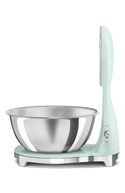 Smeg 50s Retro Style Kitchen Scale In Pastel Green