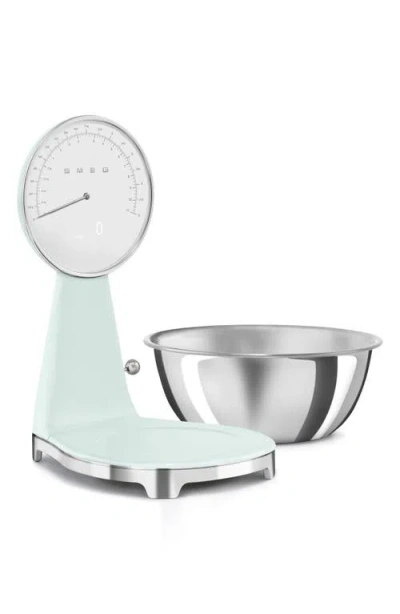 Smeg 50s Retro Style Kitchen Scale In Pastel Green