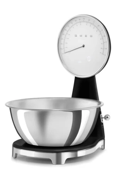 Smeg 50s Retro Style Kitchen Scale In Black