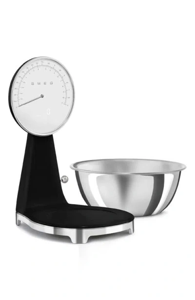 Smeg 50s Retro Style Kitchen Scale In Black