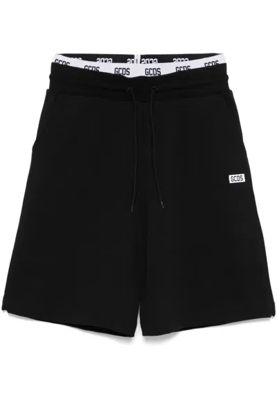 Gcds Essentials Bermuda In Nero