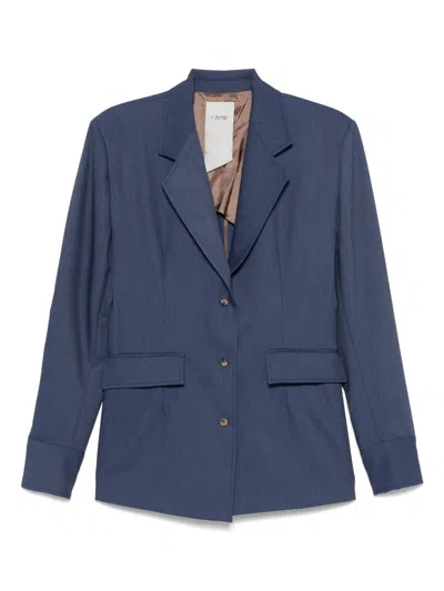 Rame Single-breasted Blazer In Blu