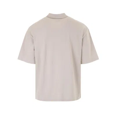 Maison Kitsuné Bold Fox Head-patch Polo Shirt In 0119