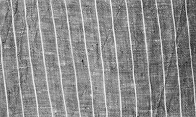 Eileen Fisher Washed Organic Linen Delave Wide Trouser Pant In Gray