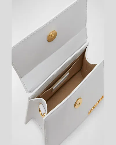 Jacquemus Women's Le Chiquito Moyen Leather Bag In White