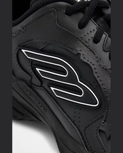 Balenciaga Monday Low-top Sneakers In Black