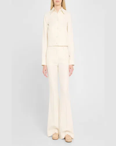 Stuart Weitzman Lottie Suede Penny Loafers In Adobe