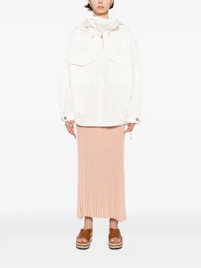 Zimmermann Hooded Pullover In Neutral