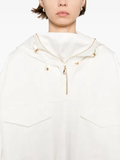 Zimmermann Hooded Pullover In Neutral