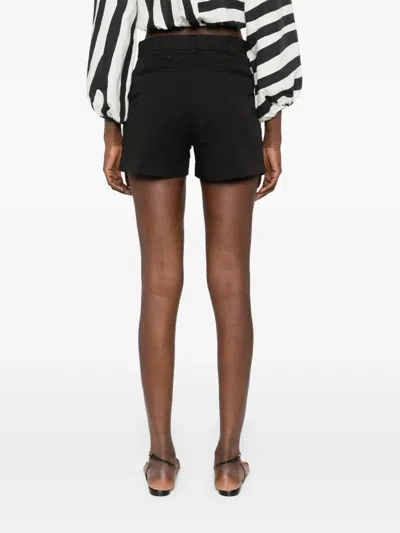 White Sand Diane Shorts In 黑色