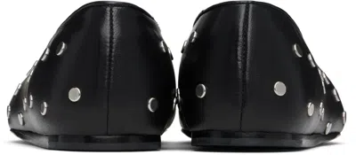 Le Monde Beryl 'regency' Black Ballerinas With Eyelets In Black