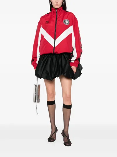 Rotate Birger Christensen Logo-print Jacket In Red