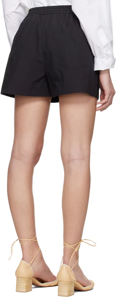 Matteau Black Relaxed Shorts In Black