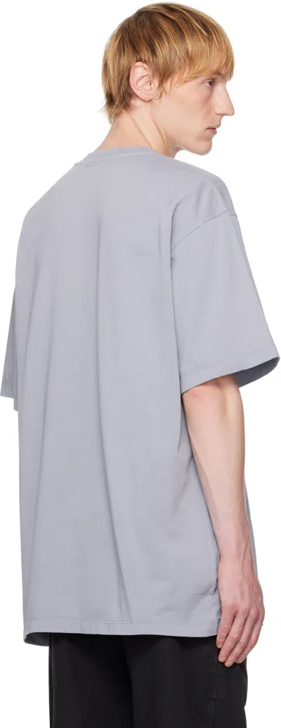 A Diciannoveventitre Gray Short Sleeve Andy T-shirt In Grey/dust