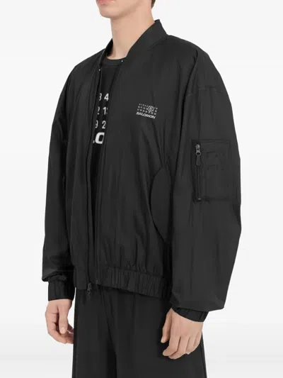 Mm6 Maison Margiela Mm6 X Salomon Edition Bomber Jacket Black