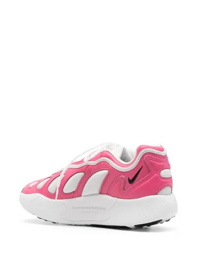 Comme Des Garçons Homme Deux Comme Des Garçons Homme Plus Sneakers In Pink/white