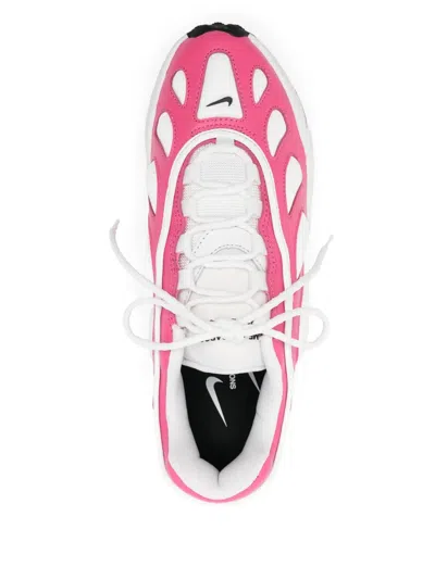 Comme Des Garçons Homme Deux Comme Des Garçons Homme Plus Sneakers In Pink/white